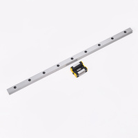 Bloc de guidage linéaire PKEAKO compatible HIWIN EGH15SA, unité de glissière CNC de 15 mm, type court, acier à roulement de qualité C