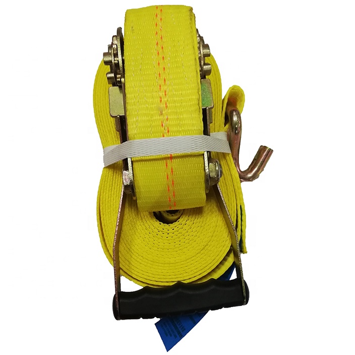 Высокое качество! 50 мм 5-тонный крепежный ремешок с храповым механизмом, Крепежный ремень, буксировочный ремешок, гоночный инструмент для крепления груза