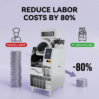 Robot de cuisine intelligent commercial en acier inoxydable, économe en énergie, avec fonction autonettoyante pour les repas prêts à consommer
