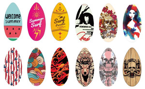 <span class=keywords><strong>Mini</strong></span>-skimboards en bois massif écologiques et imperméables, best-sellers de Yiwu, pour le <span class=keywords><strong>surf</strong></span>, unisexe, utilisables sur les lacs et les rivières - Product Image 4