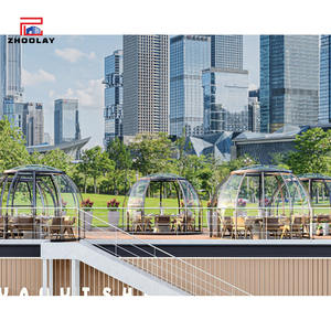 Cielo estrellado Jardín Terraza Patio Habitación Sunshine Área escénica Homestay Restaurante al aire libre PC Tienda transparente semiesférica - Product Image 4