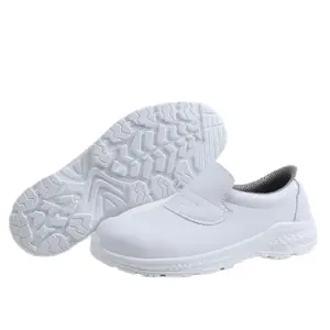 Whole Fashion Uniform Microfiber Leather White Nurse Shoes For Nurse