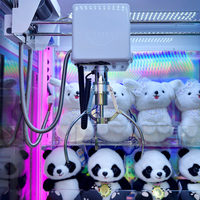 Machine à griffes commerciale Galaxy Faction, à monnayeur, pour attraper les peluches, machine de jeu d'arcade et de distribution de cadeaux pour supermarchés et salles d'arcade