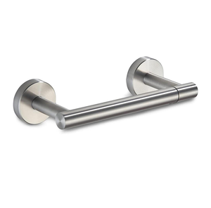 Soporte de papel higiénico giratorio montado en la pared moderno, soporte de papel higiénico giratorio cepillado SUS304 de acero inoxidable para baño y cocina - Product Image 1