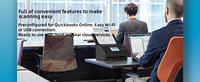 Scanner de documents Fujitsu IX1600 sans fil ScanSnap Receipt Edition, couleur noire, pour factures, USB A3, compatible Mac et PC, avec numérisation ADF, en stock