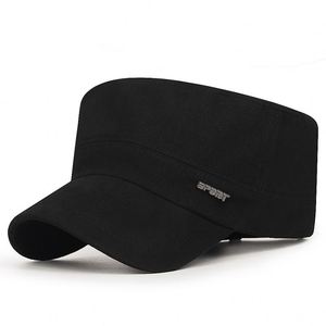 Casquettes de baseball ajustables en coton pour hommes, à visière plate, décontractées, pour l'extérieur, personnalisables et conçues sur mesure - Product Image 4