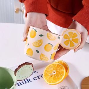 Mug <span class=keywords><strong>à</strong></span> fruits avec couvercle, <span class=keywords><strong>grande</strong></span> capacité, tasses <span class=keywords><strong>à</strong></span> <span class=keywords><strong>café</strong></span> en céramique, livraison gratuite, tasses <span class=keywords><strong>à</strong></span> petit-déjeuner originales, tasses <span class=keywords><strong>à</strong></span> thé inhabituelles - Product Image 3
