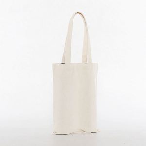 Suppler Big Waxed <b>Canvas</b> Wine <b>Bag</b> Design Fashion <b>Canvas</b> Large Tall Custom Recycled Organic Cotton Tote <b>Bag</b> for Red Wine Bottle - Product Image 6