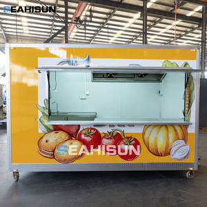 Remolque Barato para Máquina de Hamburguesas, Camión de Comida Móvil con Servicio de Dulces, Resistente a la Corrosión, con Alimentación Integrada - Product Image 6