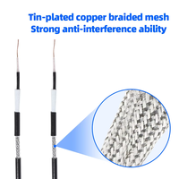 Câble coaxial RF RG174 à faible perte 50 ohms, très vendu, pour antenne GPS de voiture et appareils WLAN