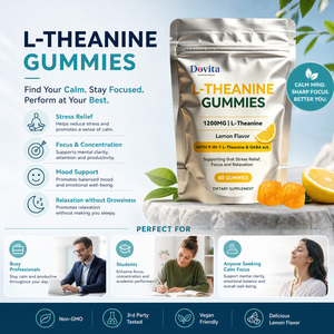 L-Théanine 200mg – Capsules d'extrait de thé vert – Calme naturel et concentration accrue – Sans OGM – Végétalien – OEM – Marque privée – Vente en gros – B2B – Usine - Product Image 3