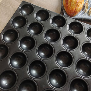 صينية خبز معدنية نصف كروية مخصصة عالية الجودة وغير لاصقة لصنع الكعك والخبز - Product Image 2