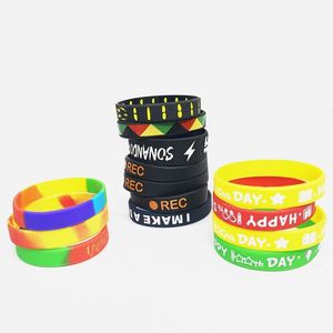 Pulseras Deportivas de Silicona para Baloncesto, Pulsera de Silicona Personalizada - Product Image 4