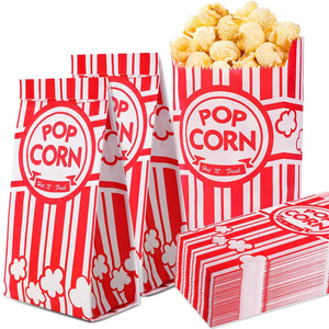Custom <strong>Printed</strong> Eco-Friendly Folded <strong>Popcorn</strong> <strong>Boxes</strong> White Food Grade Matt Lamination Paperboard Offset <strong>Printing</strong> for Takeaways - Product Image 1