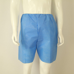 Médico Cueca Colonoscopia Descartável Exame Shorts para Endoscopia Não-Tecido Esfrega Paciente Calças Pijamas Uniforme Hospitalar - Product Image 3