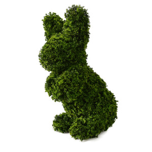 Árbol artificial de plástico para paisajismo de jardín, con diseño de animales de simulación, pequeño, verde, para parque, exterior, creativo, para conejos y perros - Product Image 1
