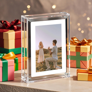 Nhà máy <span class=keywords><strong>4</strong></span> <span class=keywords><strong>inch</strong></span> 8GB khung ảnh kỹ thuật số và video nghệ thuật Acrylic ảnh kỹ thuật số hình ảnh khung - Product Image 2