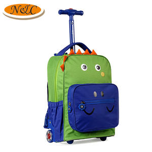 <span class=keywords><strong>Mochila</strong></span> <span class=keywords><strong>con</strong></span> <span class=keywords><strong>ruedas</strong></span> para niños pequeños, morral escolar <span class=keywords><strong>con</strong></span> personajes de animales coloridos, <span class=keywords><strong>con</strong></span> carrito - Product Image 4