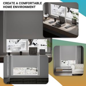 Venta al por mayor 100% Blackout PVC Light Blocker Blackout Side Tracks Side Strips para persianas y persianas - Product Image 6