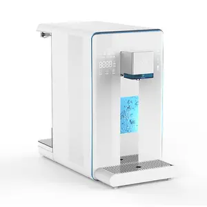 Purificador dispensador de agua fría caliente instantáneo de encimera de Venta caliente con sistema RO para el hogar