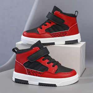 Chaussures pour garçons 2025 – Nouvelles baskets montantes décontractées pour grands garçons, collection printemps-automne, avec fermeture auto-agrippante et respirantes - Product Image 6