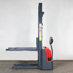 Afuko 1 Ton Elektrikli Palet İstifleyici Forklift, Kendinden Yüklemeli AC Motorlu Naylon PU Tekerlekler ile Baskı Atölyelerinde İç Mekan Kullanımı İçin - Product Image 5