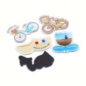 Custom Print Blank Clear Magnets Souvenir Photo Epoxy Refrigerator <b>Fridge</b> Acrylic Magnet Stickers - Product Image 6