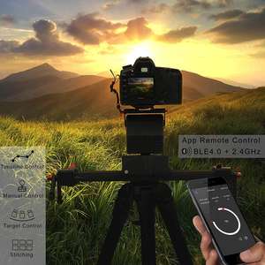 Deslizador de cámara eléctrica IFOOTAGE, rastreador deslizante de fotografía motorizado de 33 pulgadas, Motor silencioso, videocámara, seguimiento de grabación de vídeo <span class=keywords><strong>Follo</strong></span> - Product Image 3