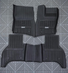 Tapis de <span class=keywords><strong>sol</strong></span> de voiture monocouche 3W pour Land Rover Defender - Qualité supérieure, imperméable, ajustement précis - Product Image 6