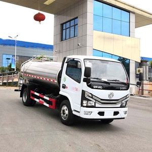 דונגפנג נירוסטה קטנה 5000l חלב מיכל משאית בתפזורת חלב נוזל תחבורה משאית משאית - Product Image 6
