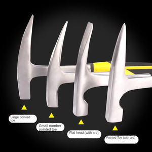 <span class=keywords><strong>Marteau</strong></span> de maçonnerie en acier industriel DIY, manche antidérapant, <span class=keywords><strong>marteau</strong></span> à griffes de <span class=keywords><strong>géologue</strong></span>, OEM JINYUAN, pointe pointue à réduction de chocs, pics à roche - Product Image 3