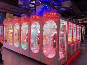 La chiave rosa della data ha tagliato la macchina del gioco della corda che sta il premio dell'interno del giocattolo distributore automatico dell'artiglio della gru per la vendita - Product Image 6