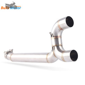 Pour YAMAHA FZ6N <span class=keywords><strong>FZ6</strong></span> FZ6S Échappement Moyen Lien Tuyau <span class=keywords><strong>Moto</strong></span> Modifié Système D'échappement 2004-2009 <span class=keywords><strong>Moto</strong></span> Escapes Sport Vélo Slip On - Product Image 6