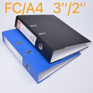 2025 một bên <span class=keywords><strong>PVC</strong></span> văn phòng Vòng chất kết dính LEVER Arch tập tin A4 FC 2 inch 3 inch giấy Board LEVER Arch cho văn phòng tập tin - Product Image 2