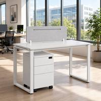 Table de travail en bois pour manager, table d'ordinateur pour personnel avec tiroir de rangement pour table d'étude