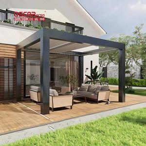 Toldo Retráctil para Techo Abatible, Elegante y Compatible con <span class=keywords><strong>Terrazas</strong></span>, Balcones, Jardines y Exteriores, Ideal para Áreas con Ventilación - Product Image 1