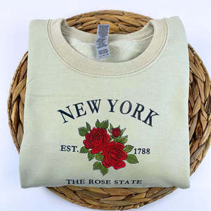 Indiana State sweat brodé ou sweat à capuche avant Logo Est 1816 fleur <span class=keywords><strong>de</strong></span> pivoine tissé motif 3D pour les saisons d'hiver et d'automne - Product Image 4