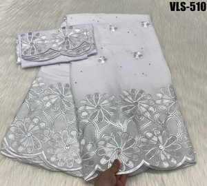 Vestido De Noiva Roxo Lafaya Lace Africano Swiss Voile Tecido De Renda Francês Africano Tule Mulheres Vestuário Kanuri Vestir - Product Image 6