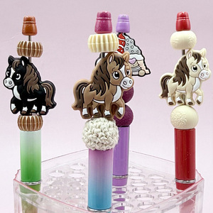 New Cross-Border <b>Direct</b> Sales Food-Grade Silicone Animal Zodiac Horse Teething <b>Beads</b> for Pen Insert Wholesale - Product Image 2