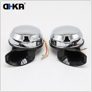 12v 6 8 10 גוונים אופנוע צופר חשמלי צופר חשמלי כפול רכב צופר צליל עם as069a - Product Image 5