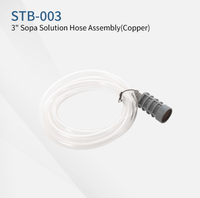 Conjunto de Manguera de Succión |   Tubería Transparente Flexible y Resistente a la Flexión con Conectores de Púas
