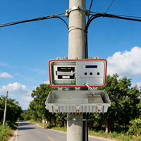 Amplificateur de fibre optique EDFA dopé à l'érbium 1550 nm à gain élevé, étanche IP67, faible bruit, large plage de température pour diffusion CATV et FTTH