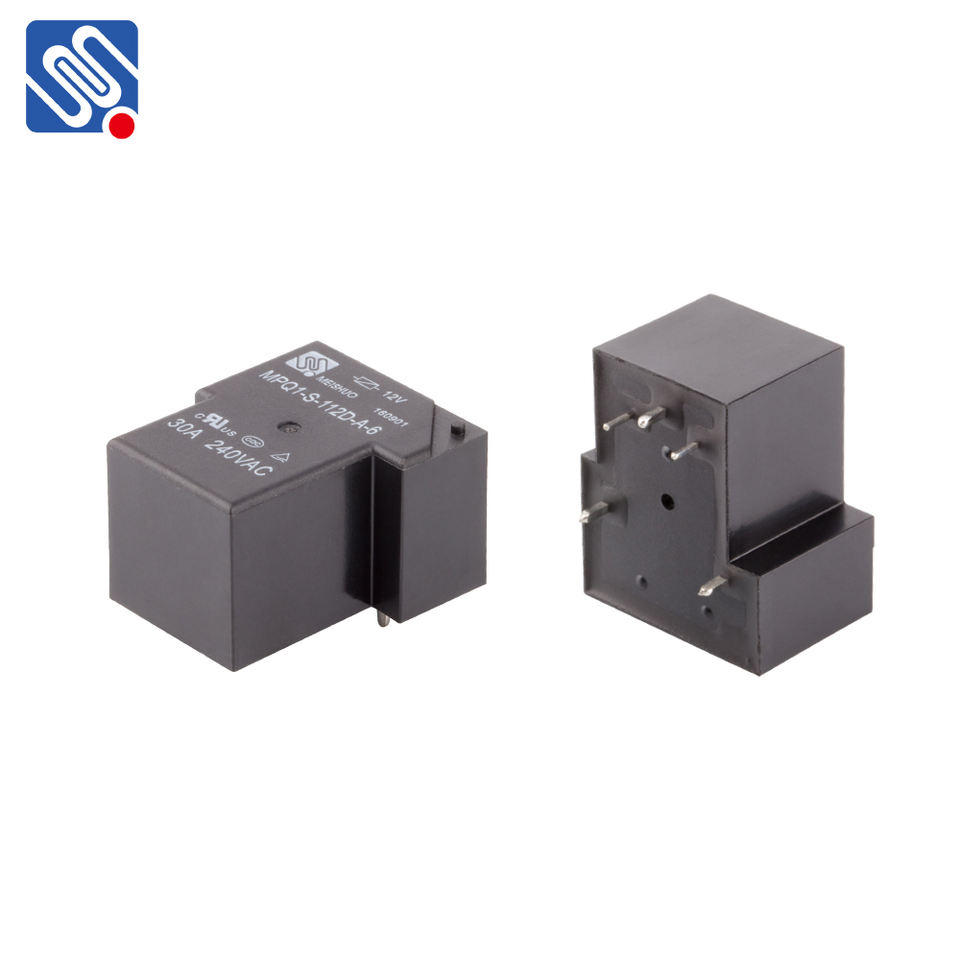 Meishuo MPQ1-S-112D-A-6 Open Type 30A 240vac Power 5 Pin Relay 10a 12v Pcb sealed Micro Rele for Home Appliance