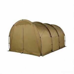 Nouvelle conception de tente tunnel de camping en plein air imperméable en tissu nylon personnalisé avec poteaux en aluminium - Product Image 6