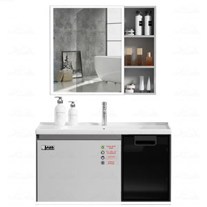 Meubles de salle de bain modernes Wayon étanche en céramique mural salle de bain <span class=keywords><strong>commode</strong></span> évier armoire de salle de bain - Product Image 4