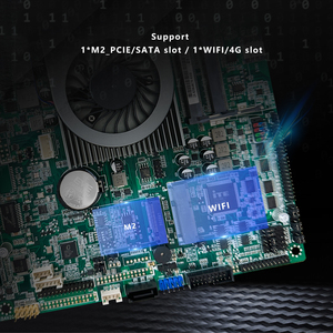Carte mère HISWISER ITX intégrée avec processeur <span class=keywords><strong>Intel</strong></span> <span class=keywords><strong>Core</strong></span> <span class=keywords><strong>I5</strong></span> <span class=keywords><strong>6200U</strong></span>, prend en charge 2 x DDR3 MAX 32 Go, SSD M.2 NvMe SATA, ordinateur de bureau - Product Image 1