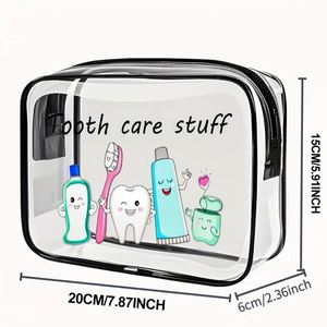 Pochette multifonctionnelle pour femme avec fermeture éclair - Légère, idéale pour les voyages, fermeture éclair durable, pochette cadeau pour - Product Image 2