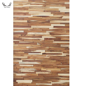 3d papier peint en bois 3 d bois panneau mural salle de bain panneaux de revêtement mural - Product Image 2