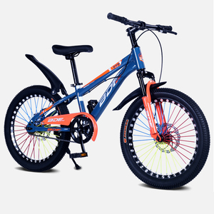 Vélos de montagne pour enfants 18/20/<span class=keywords><strong>22</strong></span> <span class=keywords><strong>pouces</strong></span>, vélos à pédales pour garçons et filles, vélo avec fourche à suspension avant pour enfants - Product Image 2
