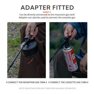 Campingmoon Portable Propane Grill Torch Custom Camping Fire Flame Gas Heat Gun <strong>Lighter</strong> Gas Torch <strong>Weed</strong> Burner - Product Image 6